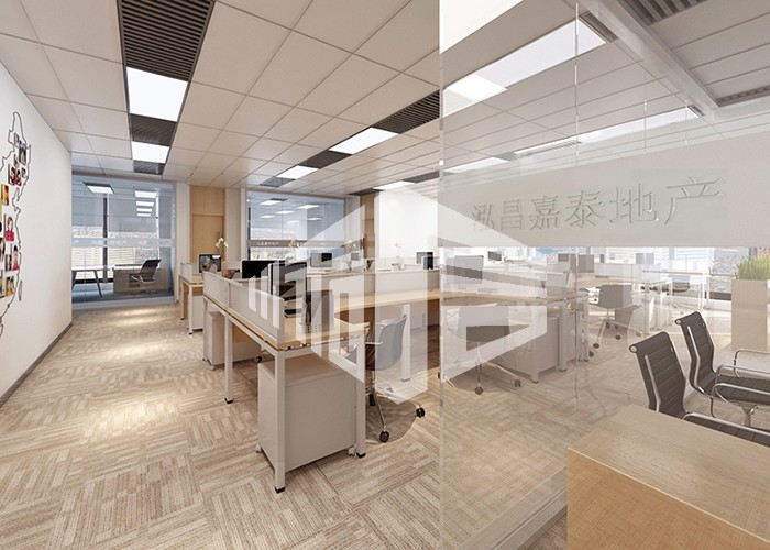 成都泓昌嘉泰地產辦公室裝修 成都泓昌嘉泰地產辦公室裝修